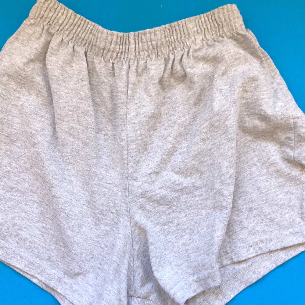 gray soffe shorts